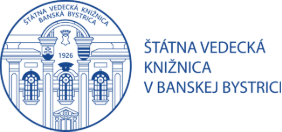 Logo Štátna vedecká knižnica v Banskej Bystrici