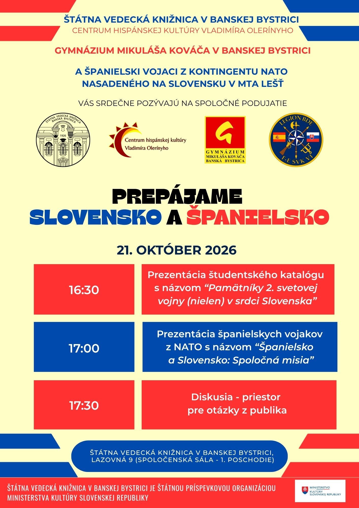 prepájame Slovensko a Španielsko